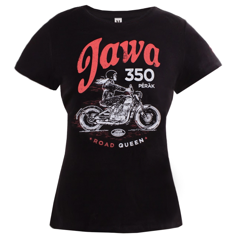 T-shirt femme Jawa 350 noir