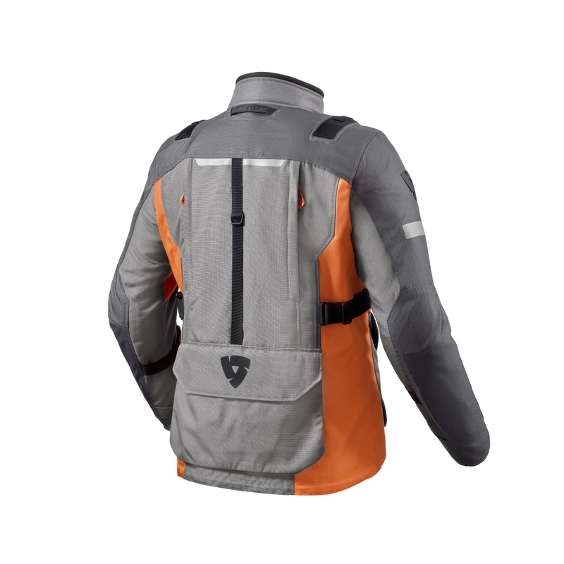 Soldes veste moto Revit Sand 4 H2O gris-orange soldes