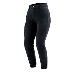 Ozone Jane JF Black Motorcycle Jeans pour femme