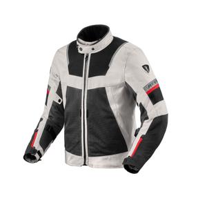 Veste moto Revit Tornado 4 H2O noir-argenté