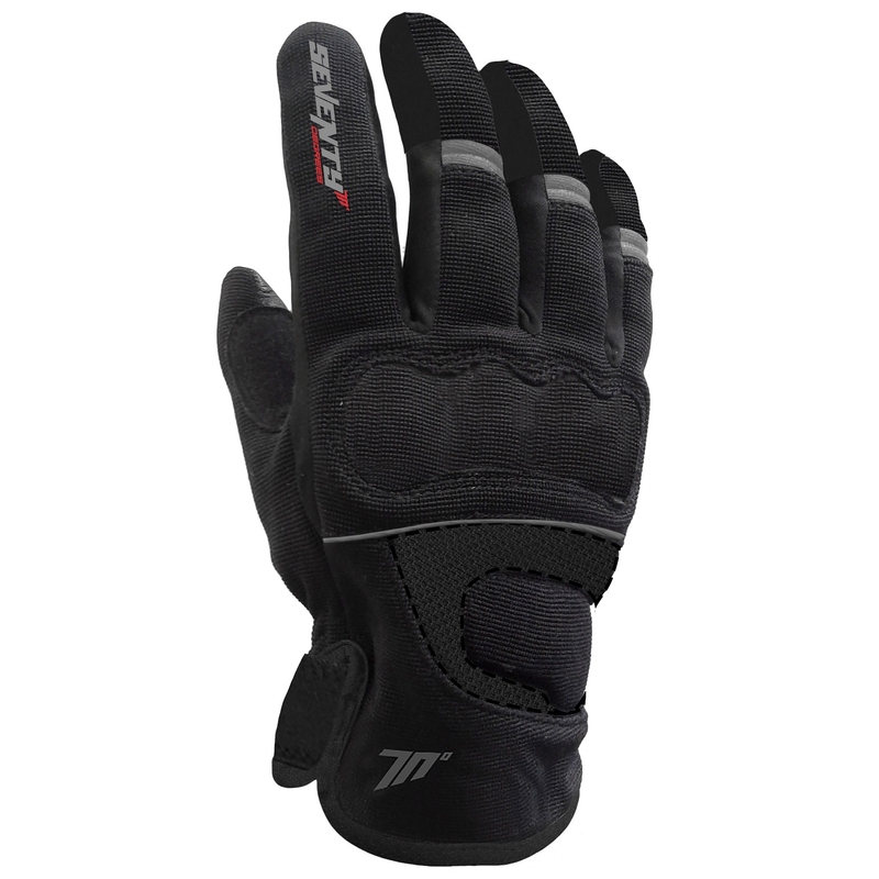 Gants moto femme SEVENTY DEGREES SD-C45 noir