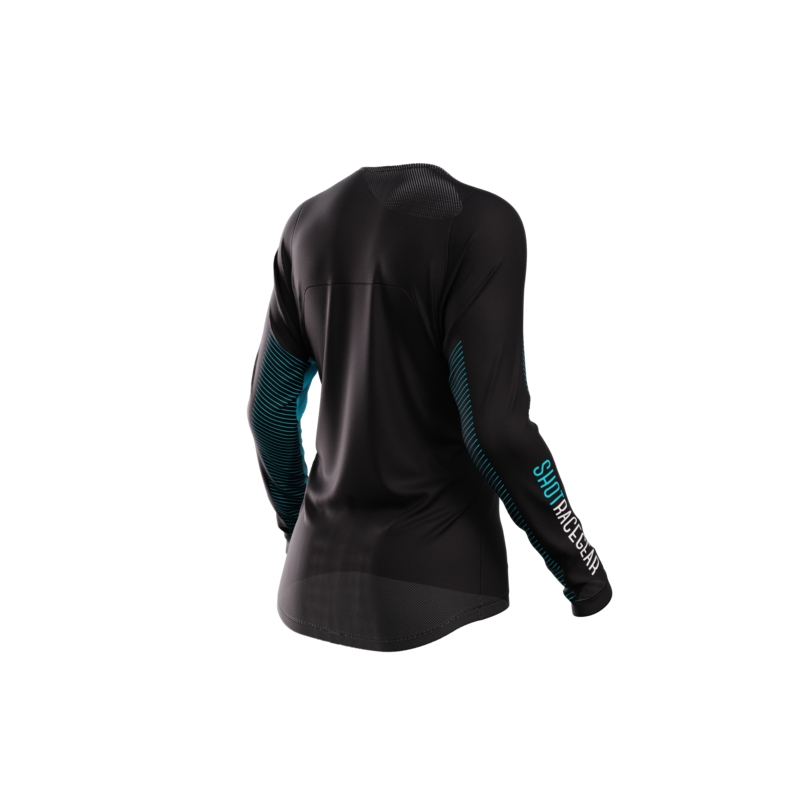 Maillot motocross femme Shot Venus blue soldes