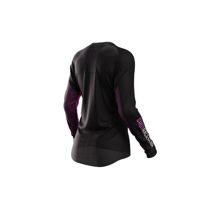 Maillot motocross femme Shot Venus rose soldes
