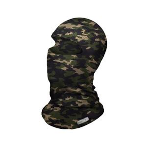 Cagoule moto nanosilver® vert camouflage