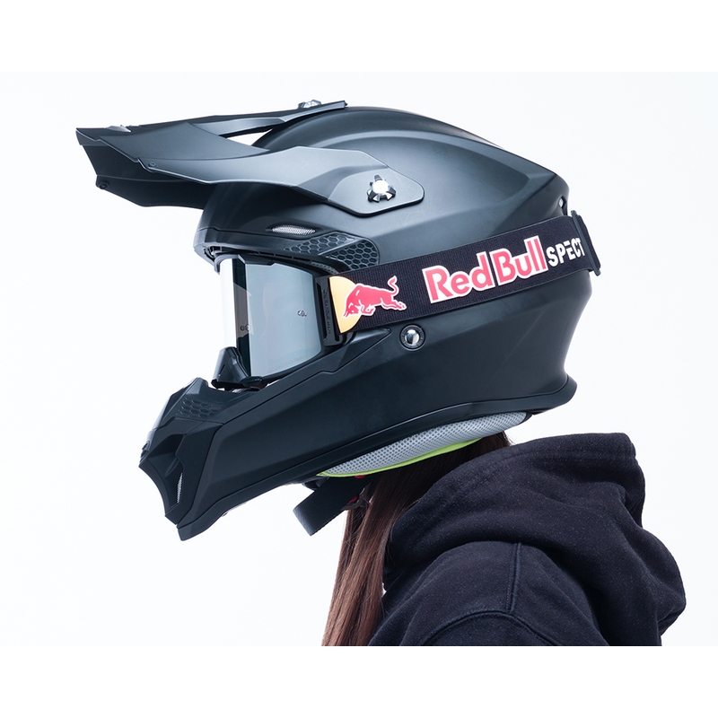 Lunettes de motocross Red Bull Spect STRIVE S noir avec verre fumé
