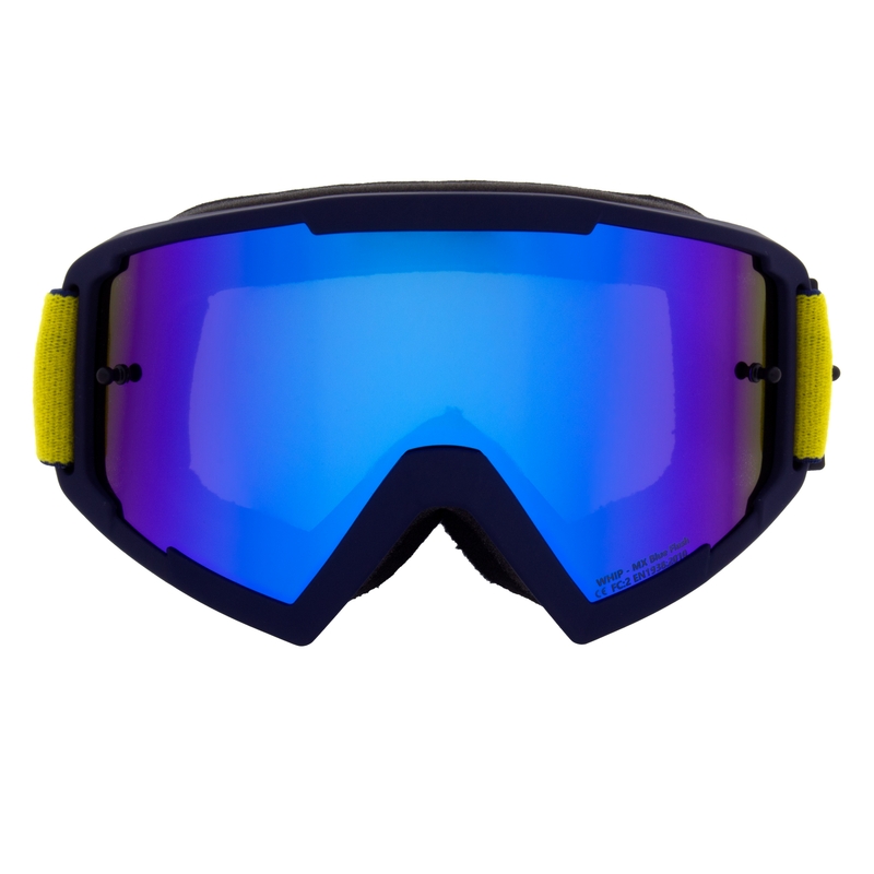 Lunettes de motocross Red Bull Spect WHIP bleu avec lentille bleue