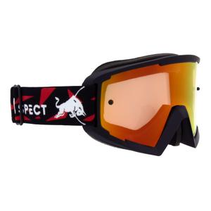 Lunettes de motocross Red Bull Spect WHIP noir avec lentille rouge-jaune