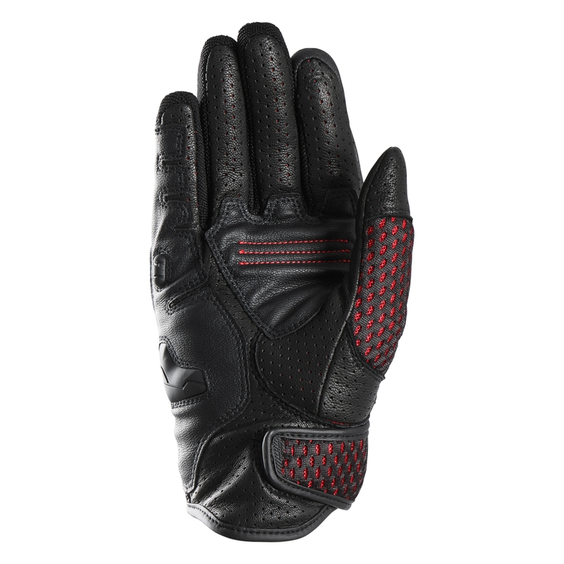 Gants moto Furygan TD Air noir-rouge-blanc