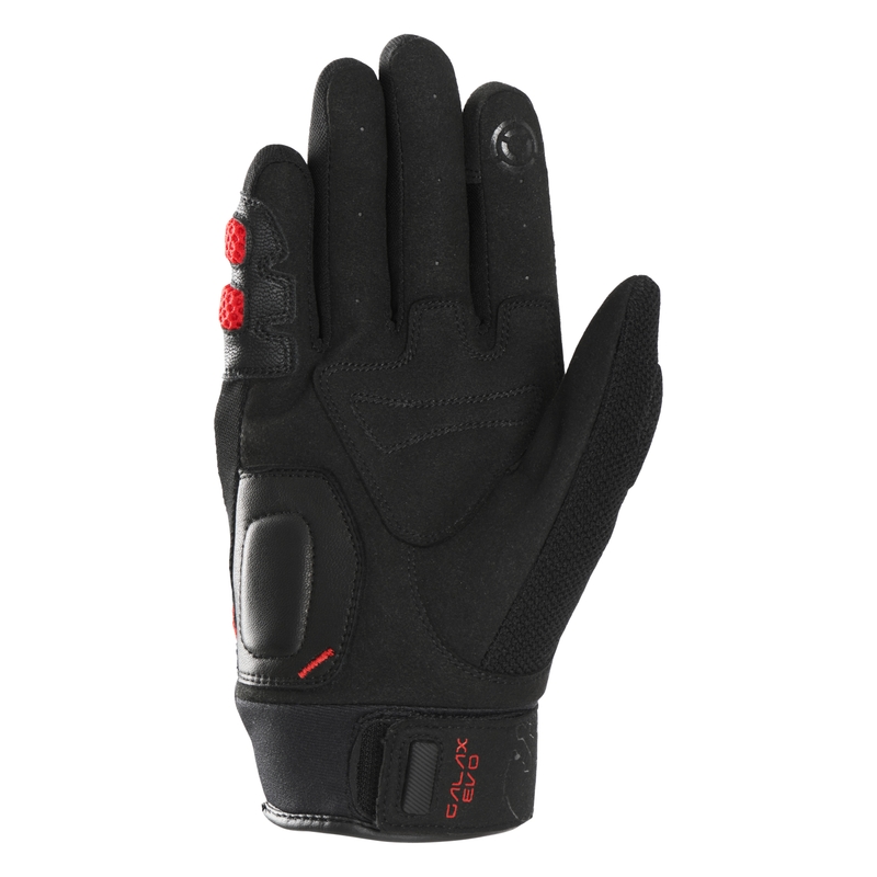 Gants moto Furygan Galax EVO noir et rouge