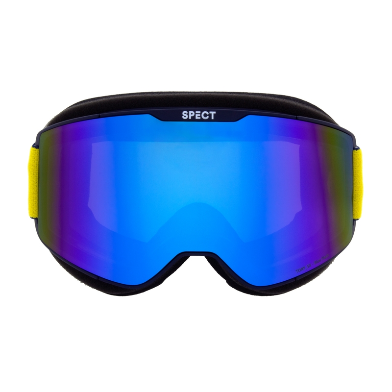 Lunettes de motocross snowcross Red Bull Spect TORP bleu avec lentille bleue