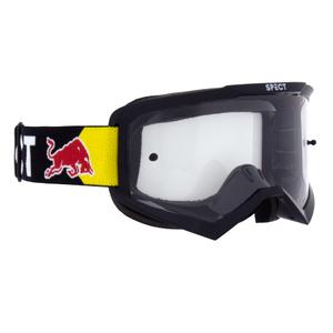 Lunettes de motocross Red Bull Spect EVAN noir avec lentille transparente