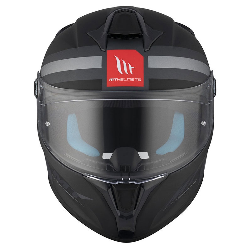 MT TARGO S BRITAIN Casque moto intégral C2 noir-gris mat