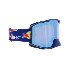 Lunettes de motocross Red Bull Spect STRIVE S bleu avec lentille bleue