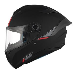 MT TARGO S SOLID A1 casque moto intégral noir mat