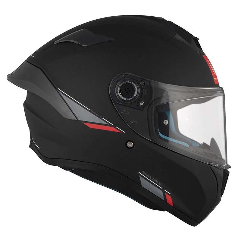 MT TARGO S SOLID A1 casque moto intégral noir mat