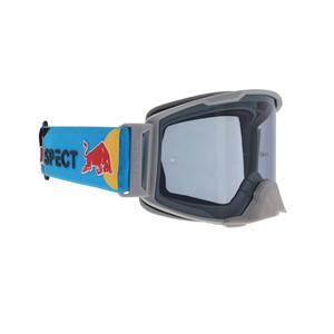 Lunettes de motocross Red Bull Spect STRIVE S gris avec verre fumé