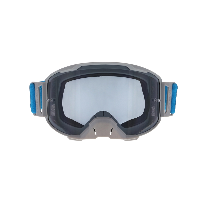 Lunettes de motocross Red Bull Spect STRIVE S gris avec verre fumé