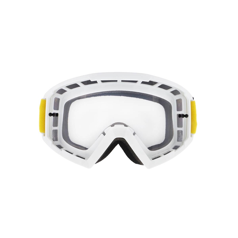 Lunettes de motocross Red Bull Spect WHIP blanches avec verres transparents
