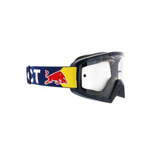 Lunettes de motocross Red Bull Spect WHIP bleu foncé avec lentille transparente