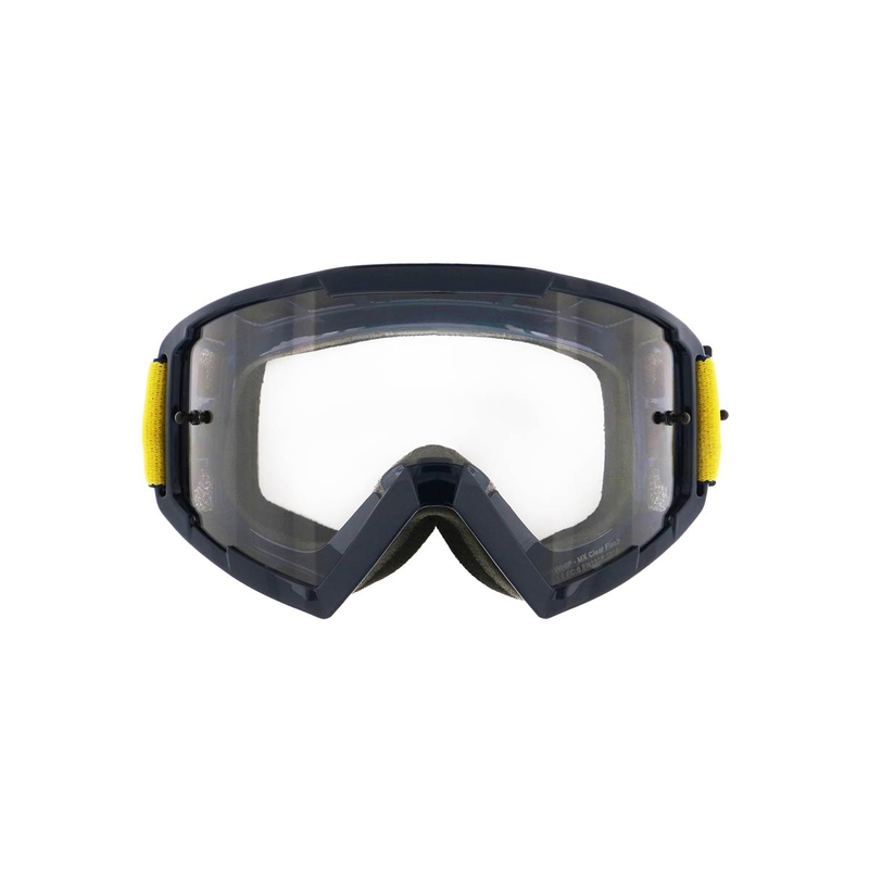Lunettes de motocross Red Bull Spect WHIP bleu foncé avec lentille transparente