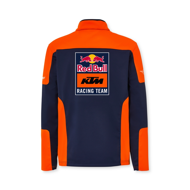 Veste softshell KTM Replica Team bleu-orange