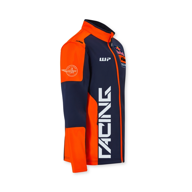 Veste softshell KTM Replica Team bleu-orange