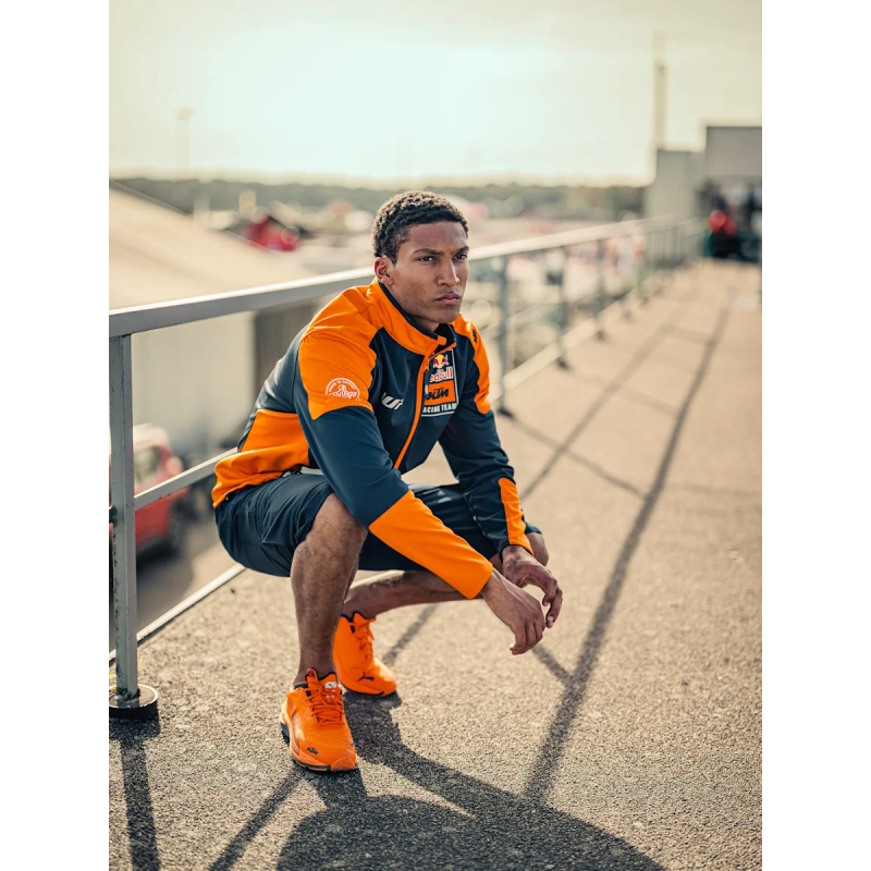 Veste softshell KTM Replica Team bleu-orange
