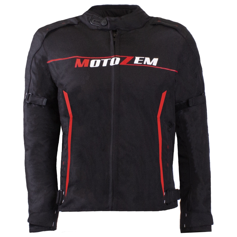 Veste de moto MotoZem Team 2 noire