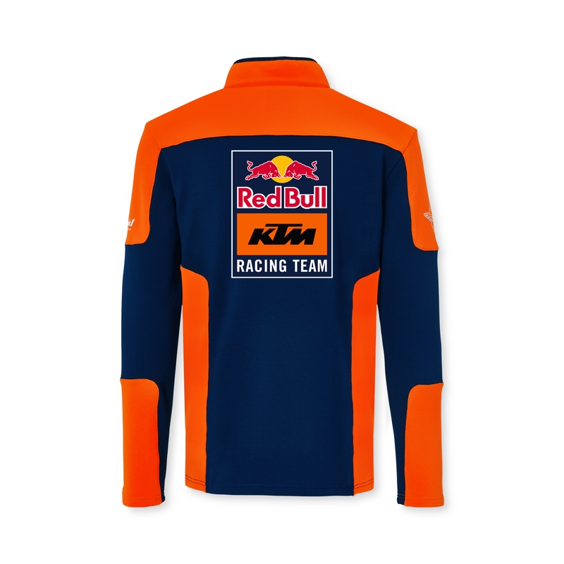 KTM Replica Team Half Zip Sweater Bleu et Orange soldes