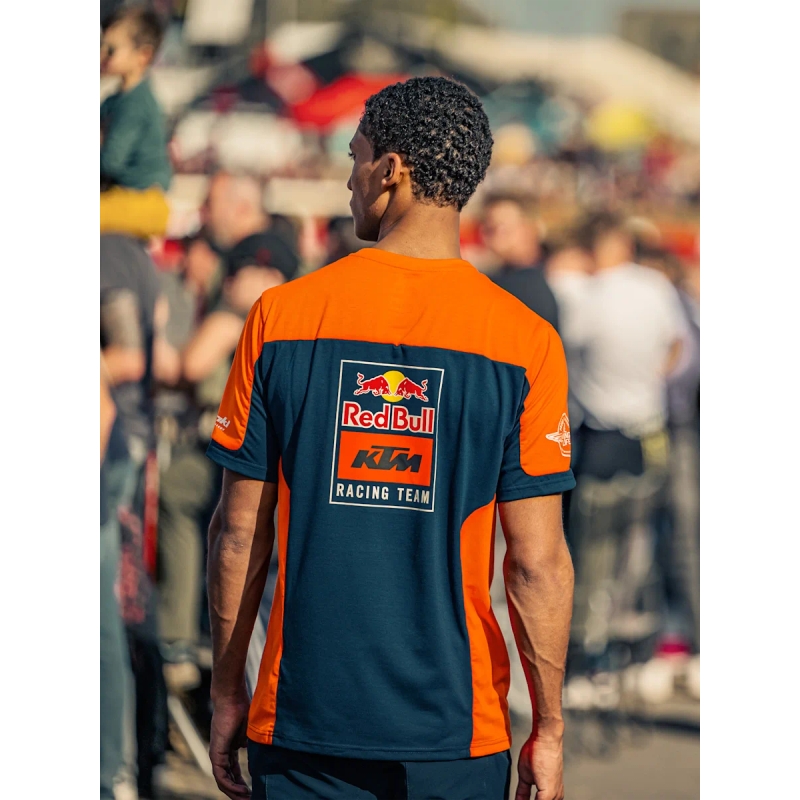 T-shirt KTM Replica Team bleu-orange