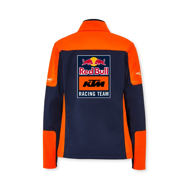 Veste softshell KTM Replica Team pour femmes bleu-orange