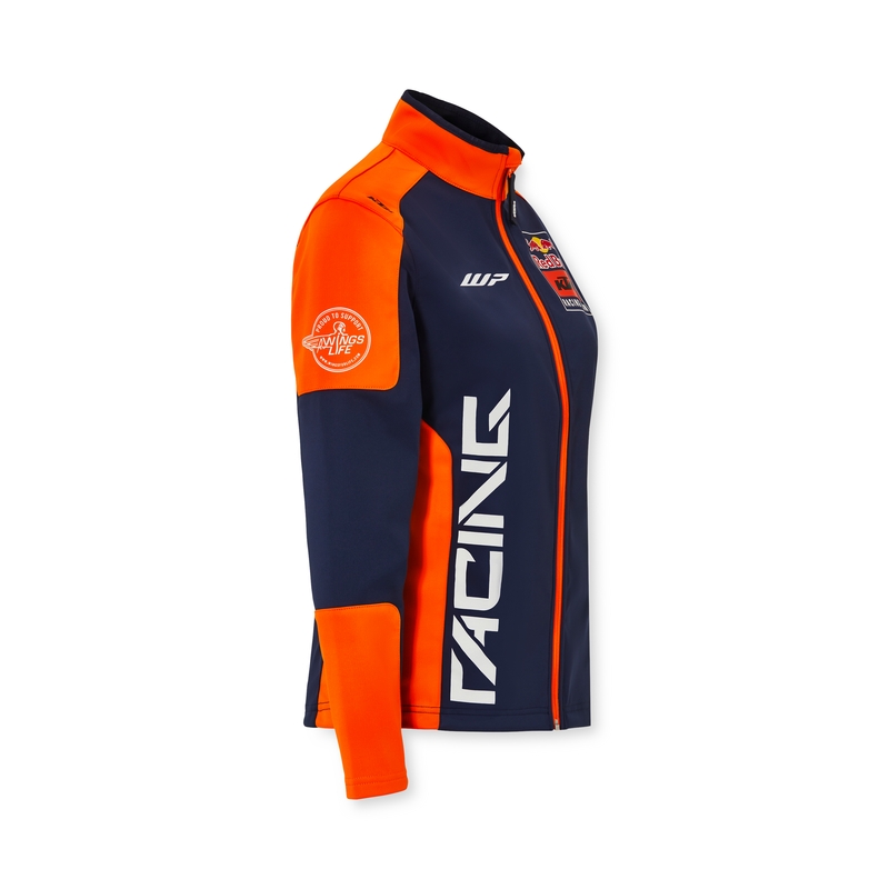 Veste softshell KTM Replica Team pour femmes bleu-orange