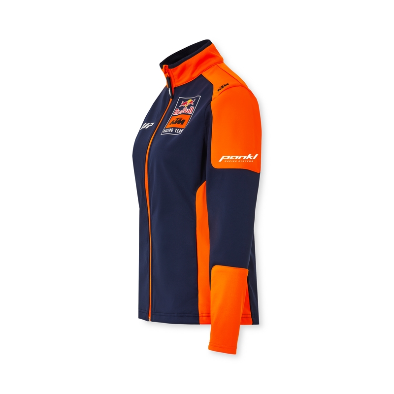 Veste softshell KTM Replica Team pour femmes bleu-orange