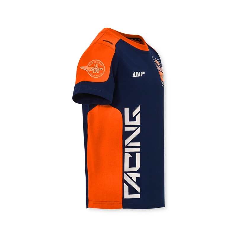 T-shirt enfant KTM Replica Team bleu-orange