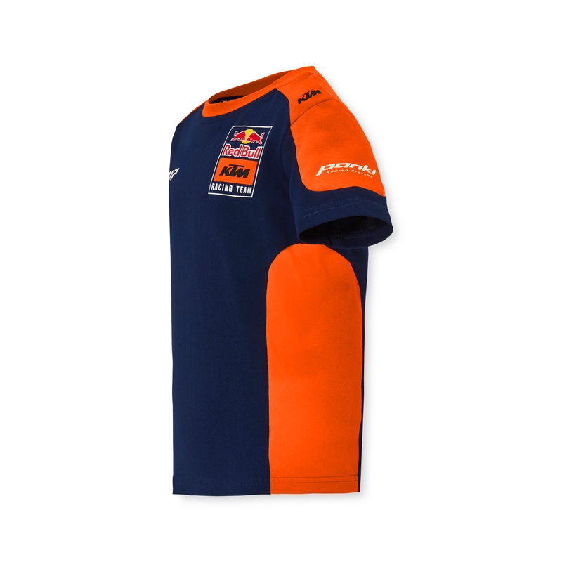T-shirt enfant KTM Replica Team bleu-orange