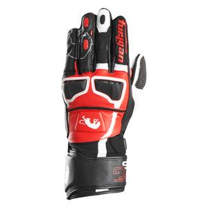 Gants moto Furygan STYG 15 noir-blanc-rouge