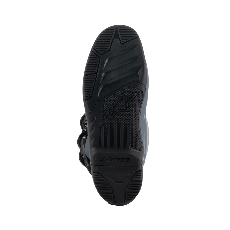 Bottes moto Alpinestars Tech 3 gris clair-noir-jaune fluo
