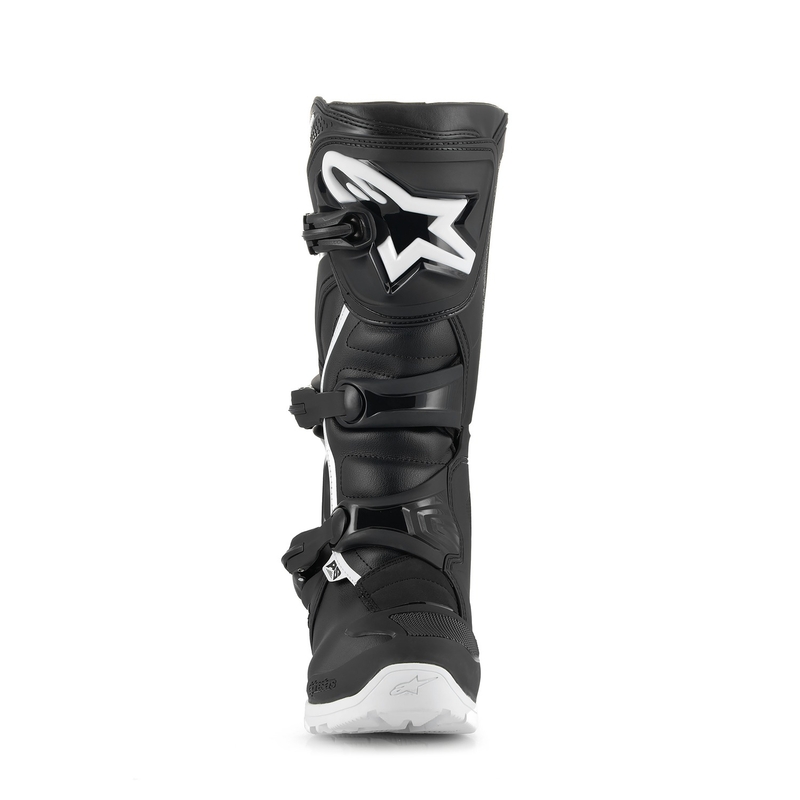 Bottes de moto imperméables Alpinestars Tech 3 Enduro, noir et blanc