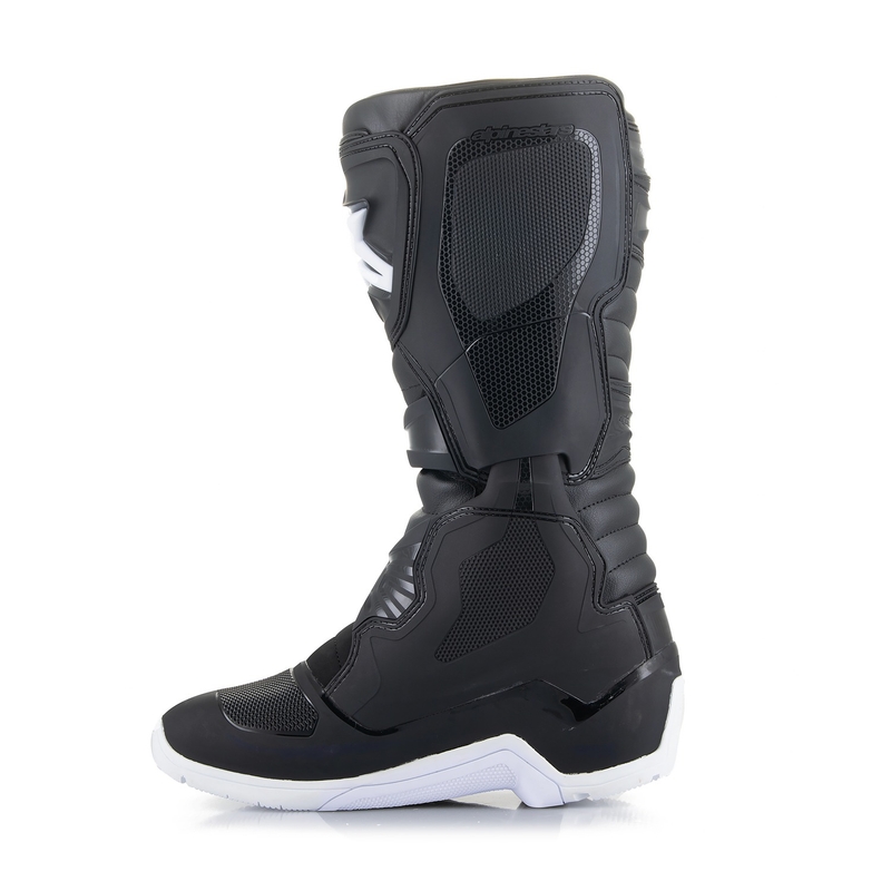 Bottes de moto imperméables Alpinestars Tech 3 Enduro, noir et blanc