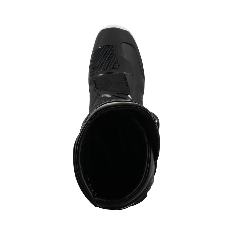 Bottes de moto imperméables Alpinestars Tech 3 Enduro, noir et blanc