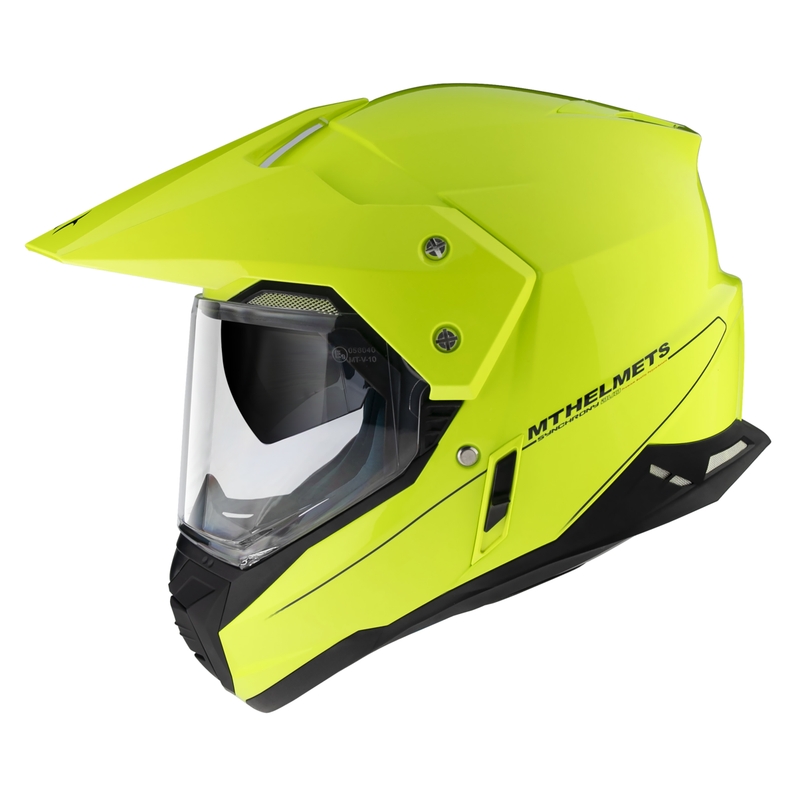 Enduro přilba MT Synchrony Duosport SV fluo-žlutá