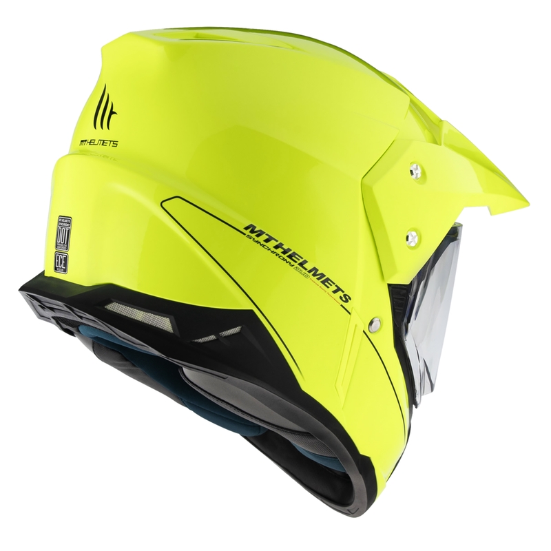 Enduro přilba MT Synchrony Duosport SV fluo-žlutá
