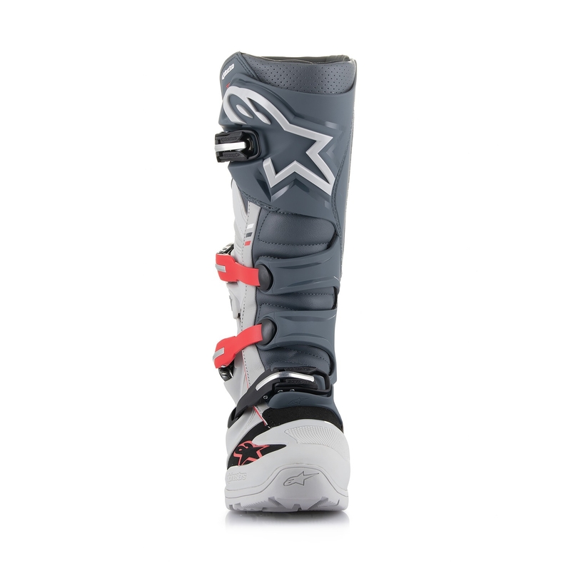 Bottes de moto Alpinestars Tech 7 Enduro 2024 gris-fluo-noir