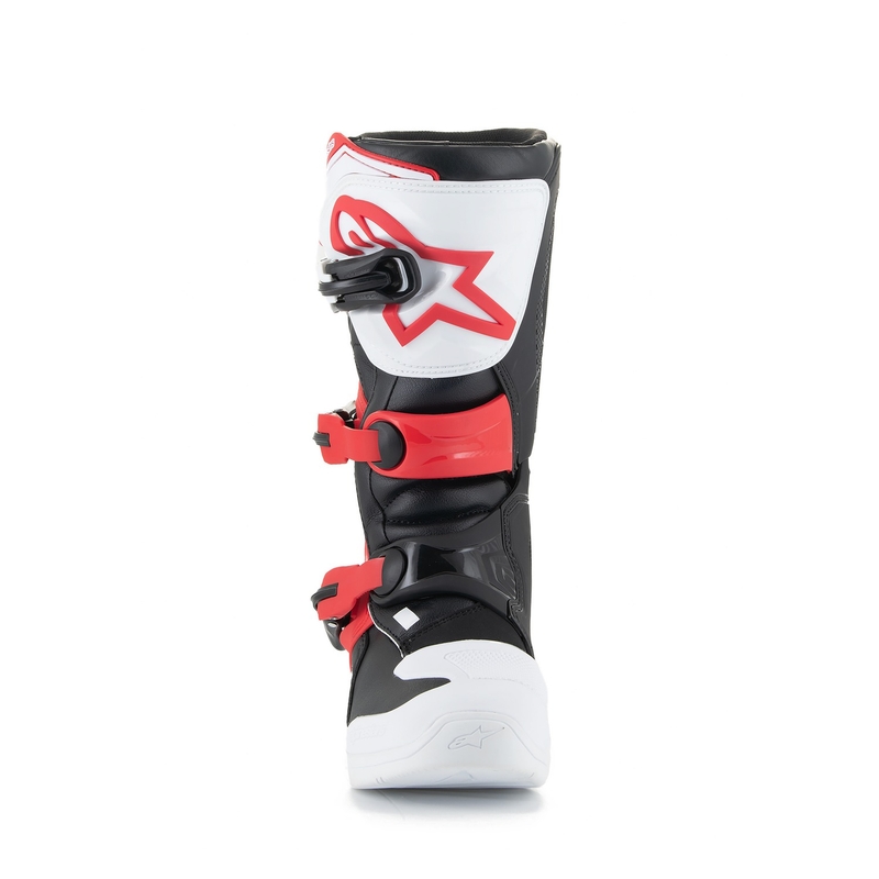 Alpinestars Tech 3S Youth White-Black-Red Kids Motorcycle Boots