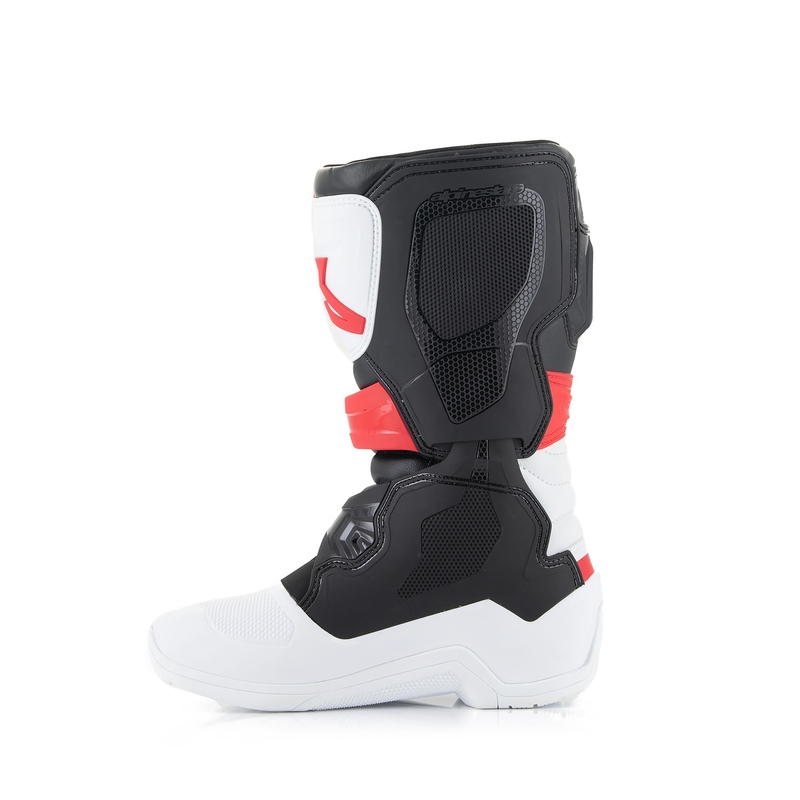 Alpinestars Tech 3S Youth White-Black-Red Kids Motorcycle Boots