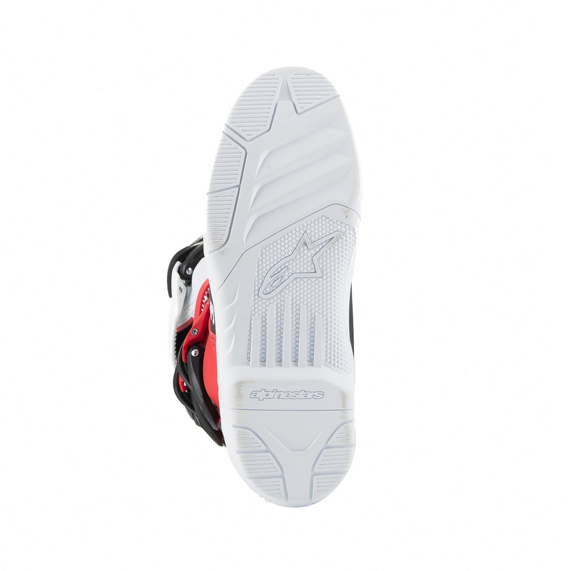 Alpinestars Tech 3S Youth White-Black-Red Kids Motorcycle Boots