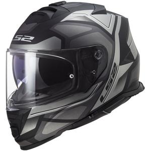 LS2 FF800 Storm II Casque moto intégral Faster titane mat
