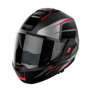 Nolan N120-1 Nightlife N-com 25 grey flip-up helmet