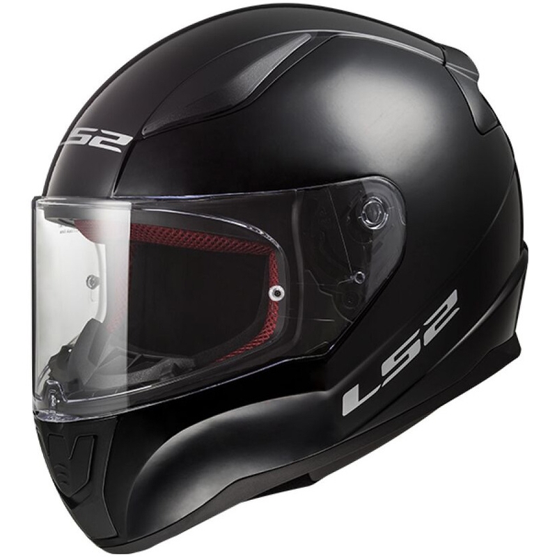 Casque moto intégral LS2 FF353 RAPID II SOLID noir brillant