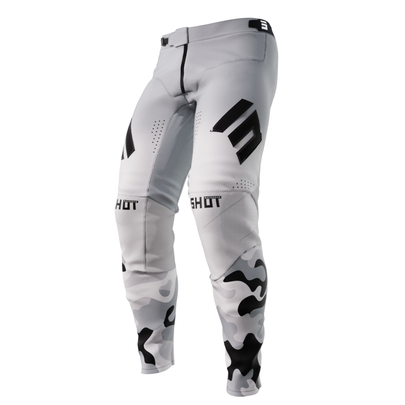 Shot Aerolite Shadow Motocross Pants Grey soldes